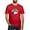 Red, variant on CafePress - Men's Fitted T Shirt (Dark) - Men's Fitted T-Shirt
