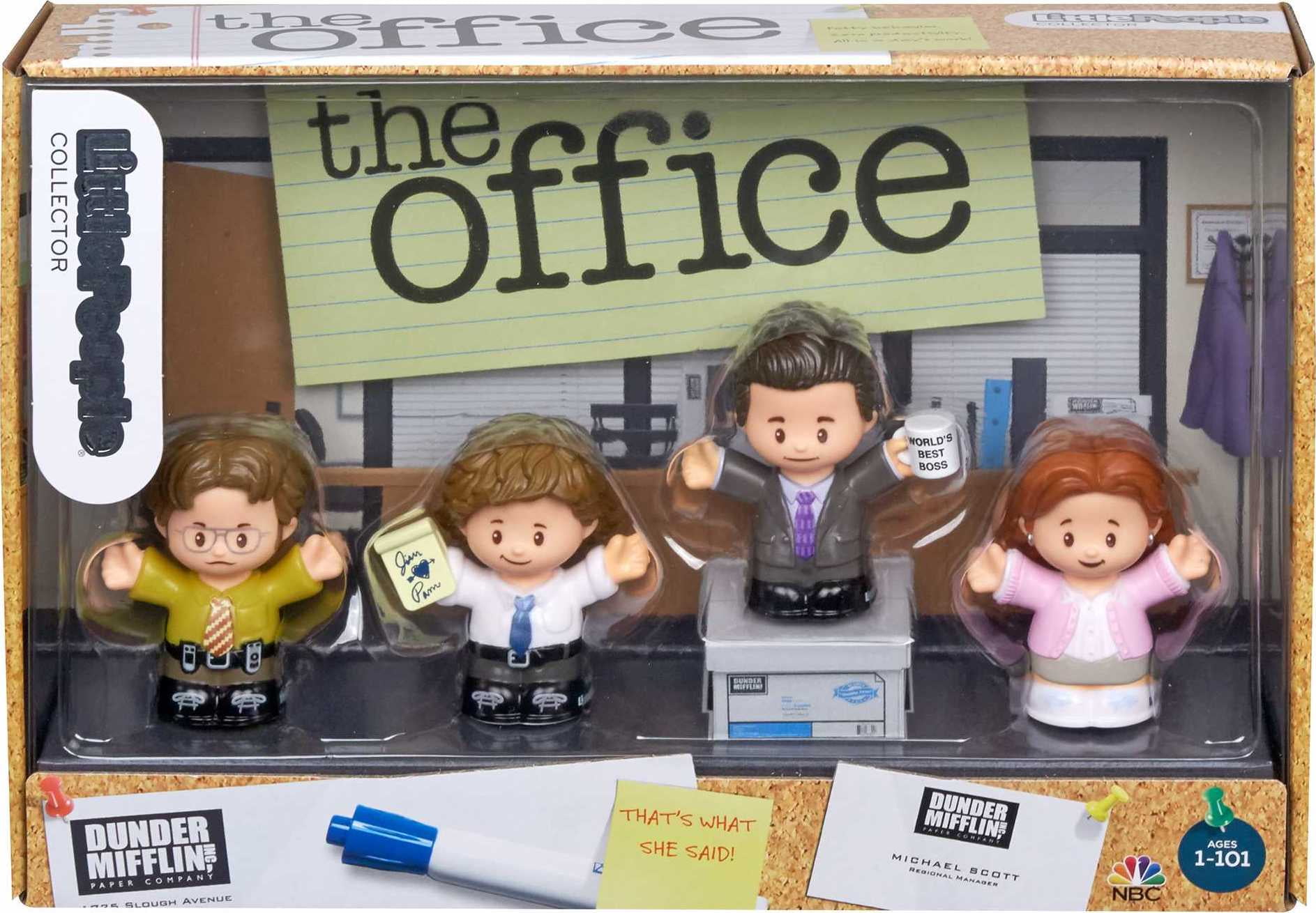 Fisher-Price Little People The Office Figure Set for sale online 