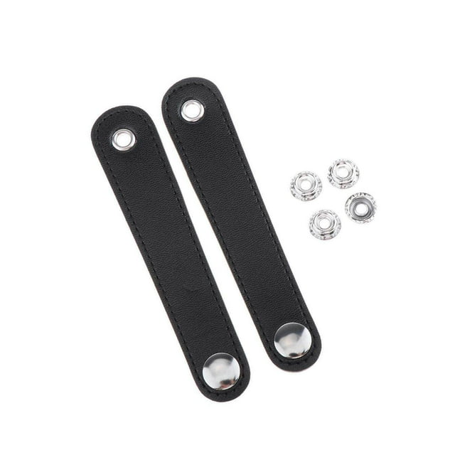 Baohd Accordion Bellows Strap Clasp PU Leather, Centre Distance Optional 12cm
