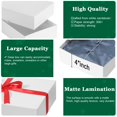 thumbnail image 4 of Set de 12 cajas de regalo STYPOP, color blanco, 43 x 28 x 10 y 36 x 24 x 5 cm, 4 of 7