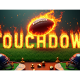 thumbnail image 4 of Football Themed Background Banner with Flaming Football Helmets and Touchdown Text, for Sports Parties Tailgating Events Fan Gatherings Decorations Backdrops, 4 of 4