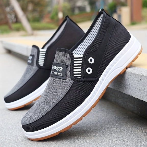 Men's Stylish Knitted Walking Shoes Lightweight Breathable | Perfect Sports Shoes for Outdoor Adventures, Ideal Choice for Casual Walking,Fashionable Non-Slip Casual Footwear, Slip-Resistant