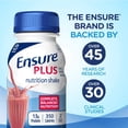 thumbnail image 6 of Ensure Plus Nutrition Shake, Strawberry 8 oz bottles (case of 24) - (Pack of 2), 6 of 10