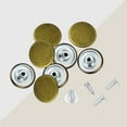 thumbnail image 4 of SHISUYAN 40 Sets 17 Mm Jeans Metal Button Rapid Rivet Buttons Fasteners Combined Button Sewing Clothes Accessories (Bronze), 4 of 8