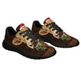 thumbnail image 6 of Farm Funny Cow Cattle ChriStas Shoes Sneakers Black Size 7, 6 of 7