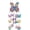 B, variant on DIY Diamond Art Painting Wind Chimes, Double Sided Butterfly Diamond Art Wind Chime Kit for Adults, 5D Diamonds Arts Pendant Hanging Ornament Gem Painting Craft Box Set