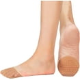 thumbnail image 5 of 3 Pairs Women's Toe Topper Socks Non Slip Toe Cover No Show Half Socks with Cushion Pad, 5 of 6