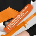 thumbnail image 4 of 100 pcs Heavy Duty Mechanic Nitrile Black/Orange/Green Disposable 8 MIL Diamond Gloves, 4 of 7