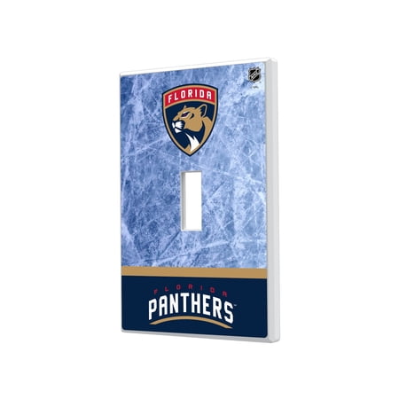 Florida Panthers Wordmark Single Toggle Lightswitch Plate Florida Panthers Wordmark Single Toggle Lightswitch Plate