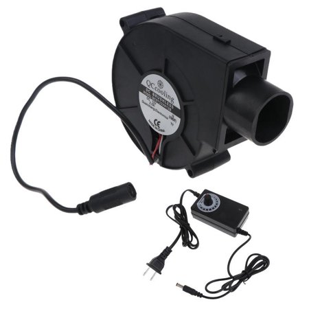 

BBQ Fan Blower 9733 97mm Adjustable Speed DC12V 5500R Camping Cooking Fan Blower