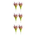 thumbnail image 4 of Bearachild 2 paquetes/lote de plantas falsas respetuosas con la piel, plantas de Color artificiales ecológicas para un rojo seguro y elegante Type1 NO1, 4 of 6