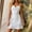 White, variant on Women's Satin Slip Nightgown Solid Color Cowl Neck Lace Trim Spaghetti Strap Backless Mini Sleep Dress Silky Ice Silk Nightwear for Women White
