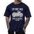 thumbnail image 2 of I'm Not I'm Classic Graphic Tees for Men 2026 Summer Casual Short Sleeve Crewneck Funny Birthday T Shirts, 2 of 5