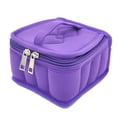 thumbnail image 1 of Moyic Estuche de 16 botellas de aceite esencial, caja de Perfume, soporte de transporte para botella de viaje, bolsa de almacenamiento de maquillaje Almacenamiento y organización del hogar Púrpura Moyic HA077204-02, 1 of 1
