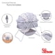 thumbnail image 4 of Cuna Moises D´Bebe Siesta Bebe Gris Plegable con Mosquitero, 4 of 6
