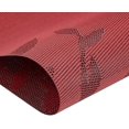 thumbnail image 5 of Juego de 6 manteles individuales (hoja roja) de PVC antideslizantes, lavables, resistentes al calor, rectangulares (45 x 30 cm) para comedor, mesa de cocina o comedor, 5 of 5
