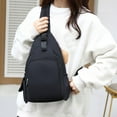 thumbnail image 5 of QTOCIO Women Shoulder Bag Cloth Backpack Man Casual Chest Bag Crossbody Bag, 5 of 6