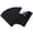 Black 1PCS, variant on Black Felt Fabric Adhesive Sheets Multipurpose Velvet Sheet Sticky Glue Back