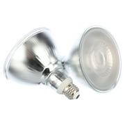 Philips LED 120-Watt PAR38 Indoor & Outdoor Floodlight Light Bulb, Clear Bright White, Dimmable, E26 Medium Base (2-Pack)
