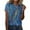 Sky Blue, variant on JDEFEG Long Shirt Women Fashion Casual Top Shirt Short Sleeve Round Neck Printed T Shirt Elegant Loose Soft Top Blouse Misses V Neck Tee Shirts Sky Blue S