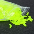thumbnail image 6 of Artificial Waxworm Fishing Lures - Soft Plastic Grub Bait 0.8in 0.01oz - Silicone Larva Lures for Trout Panfish Crappie - Assorted Colors Fishing Tackle B, 6 of 7