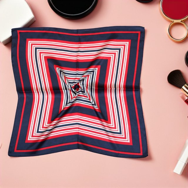 unbranded 4Ud Pañuelo Para Cuello De Mujer En Poliéster Profesional Multicolor
