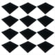 thumbnail image 1 of 12 Unids Espuma Acústica Estudio Alta Densidad Insonorización Espuma Material de Absorción de Sonido Aislamiento de la Puerta Decoración del Hogar, 1 of 6