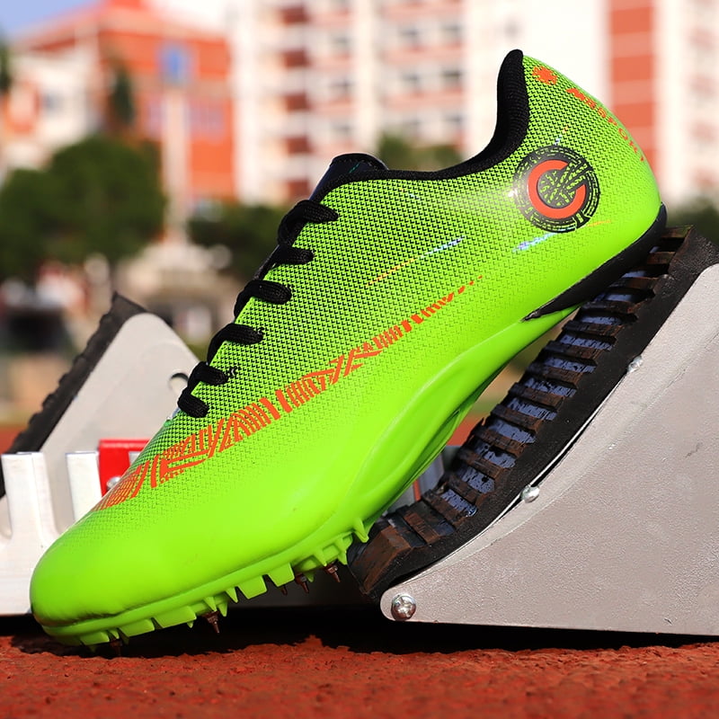 Men's Women's Track and Field Shoes Racing Jumping Sprint Sneakers Professional Running Spikes Athletic Shoes