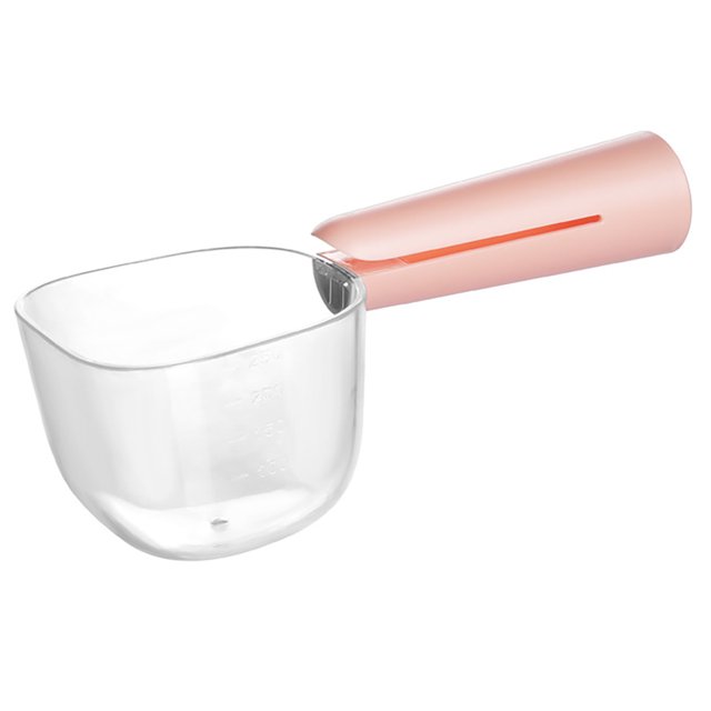 Cat Food Scoop Plastic: Versatile Hand-held Pet Food Scooper Bag Sealing Clip