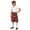 Yellow, variant on Scottish Tartan Beret Hat Traditional Celebration Headwear Accessory Red