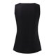 thumbnail image 4 of Cropped Tank Top Camiseta sin mangas de verano 2023 para mujer, camisetas sin mangas con cuello de , camisetas elegantes y cómodas, chaleco holgado, camisola (Sky Blue, XXL), 4 of 5