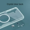 thumbnail image 6 of Nalacover Magnetic Case for Samsung Galaxy S23, Crystal Clear Phone Case Compatible with MagSafe, TPU Bumper + PC Slim Shockproof Protective Cover for Samsung Galaxy S23, White, 6 of 11
