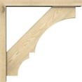 thumbnail image 3 of Ekena Millwork 4"W x 28"D x 28"H Balboa Block Rough Sawn Bracket w/ Offset Brace, Douglas Fir, 3 of 25
