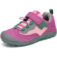 thumbnail image 3 of Mishansha Kids Hiking Shoes Boys Girls Sneakers Tennis Shoes Toddler Slip on Running Sports Gym Pink 8 toddler, 3 of 7