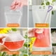 thumbnail image 3 of 100 Bolsas para Bebidas（1000ml）con 100 Popote,Bolsas Reutilizables para Bebidas Transparentes con Pajitas de Pl&aacute;stico,Bolsas de Mano Transl&uacute;cidas para Bebid, 3 of 7