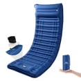 thumbnail image 1 of ACVOD Colchoneta para dormir para acampar, extra gruesa, colchoneta inflable para dormir de 4,7 pulgadas, ultraligera, impermeable, con colchón de aire con bomba incorporada para mochileros, caminatas, 1 of 5