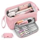 thumbnail image 1 of Large Pencil Cases for Girls Super Big Pencil Case for Women Zipper Smoothy Duarable School Pen Pouch Holder Duarable for Teenage Girls Boys Pink, 1 of 5
