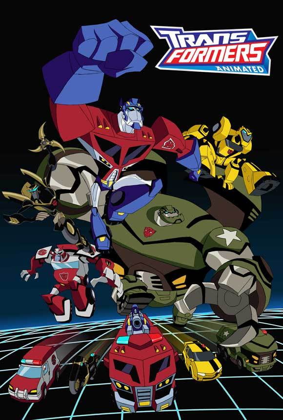transformers animated poster