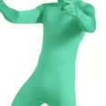 thumbnail image 6 of Wyobmus Men's And Women's Face Open Zentai Bodysuit Stretch Polyester Spandex Full Body Suit A-Mint Green, 6 of 9