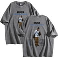 thumbnail image 2 of Russ Into The Wild Tour 2025 Merch T-Shirt Cotton Wash Tee Women Men Short Sleeve Crewneck Tee, 2 of 3