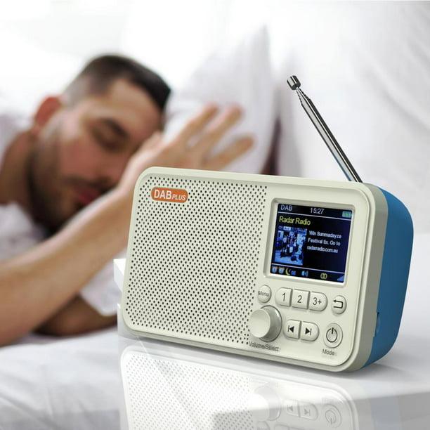 Internet radio portable digital radio with rechargeable battery bluetooth receiver -