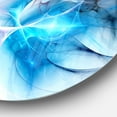 thumbnail image 4 of Designart 'Blue Nebula Star' Disc Abstract Circle Metal Wall Art, 4 of 5