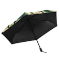 thumbnail image 5 of ALAZA St Patrick Art Clover UPF 50+ Compact Folding Umbrella for Rain Travel Umbrella Packable, 5 of 8