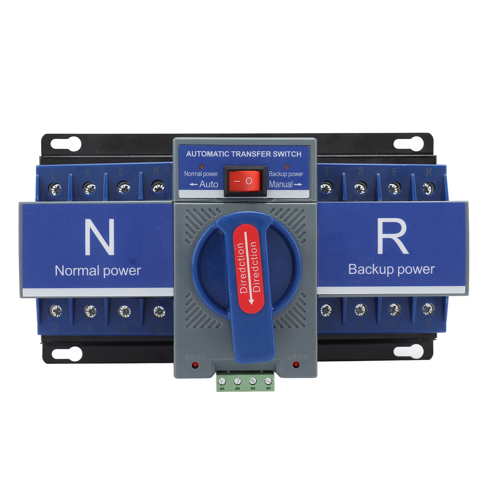 Automatic Dual Power Transfer Switch with Overload Protection for Bank AC400V Systems - PC Housing Included