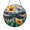 Acrylic 3.5 Inch, variant on Decorative Insect Window Hanging – Dragonfly Flower Glass Art