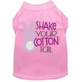 thumbnail image 2 of Mirage Pet Shake Your Cotton Tail Screen Print Dog Shirt Light Pink Med, 2 of 3