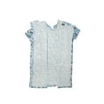 thumbnail image 3 of Women's Adaptive Open Back Blue Print Gown, 3 of 5