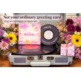 thumbnail image 4 of Tarjeta Bee! para cumpleaños de mamá, inspirada en vinilo, Día de la Madre, 4 of 7