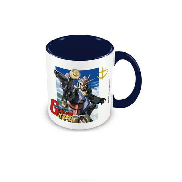 Gundam Taking Aim Inner Two Tone Mug