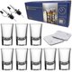 thumbnail image 1 of Set de gafas de chupito A&A Wonders, 45 ml, base pesada, 8 piezas, 1 of 6
